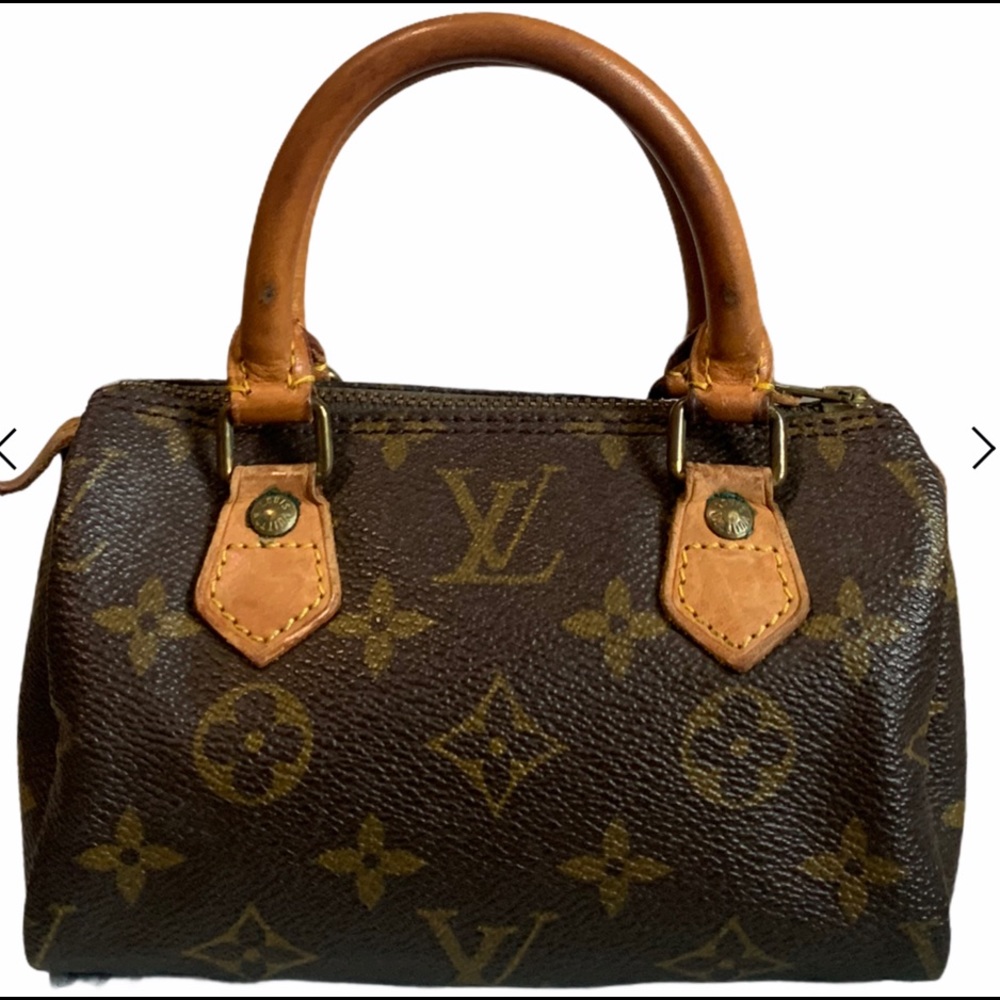 LOUIS VUITTON vintage NANO SPEEDY BAG